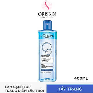 Nước Tẩy Trang L'Oreal 3 In 1 Micellar Làm Sạch Sâu (400ml)
