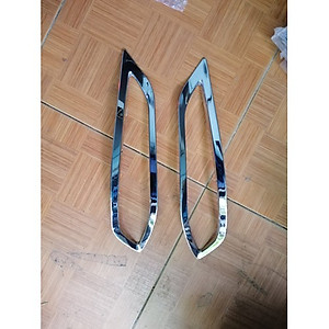Ốp viền đèn gầm sau TOYOTA VIOS 2021 mạ crom cao cấp, bộ 2 chi tiết