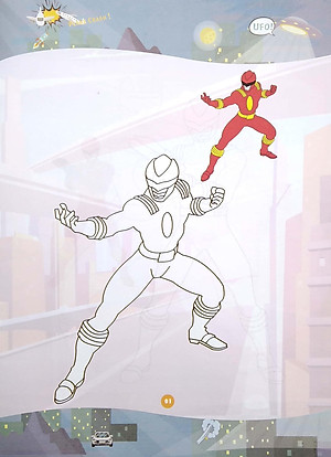 Bé Tô Màu Siêu Nhân