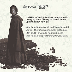 Sách Jane Eyre bìa cứng, tặng kèm bookmark Volnyy, tiểu thuyết văn học kinh điển Charlotte Bronte