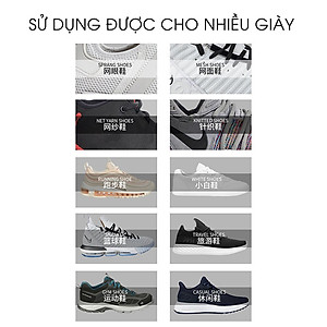 Bộ Vệ Sinh Giày Dép Làm Sạch Chuyên Sâu Giặt Giày gồm 1 bình xịt tạo bọt dung tích 150ml, 1 khăn mềm, 1 bàn chải mềm