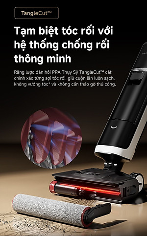 Máy Hút Bụi Lau Sàn Khô & Ướt Dreame H15 Pro Heat 85 Độ C - Hàng Chính Hãng