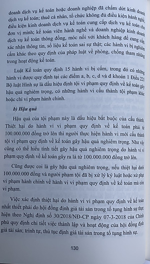 Bình luận Bộ luật Hình sự năm 2015 (Phần hai-Các tội phạm), Chương XVIII, Mục 3: xâm pham trật tự quản lý kinh tế