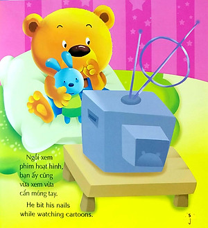 Sách Bé Học Cách Yêu Thương - Yêu Thương Bản Thân - Không Cắn Móng Tay