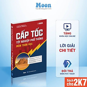 Tổng ôn cấp tốc Toán, Lý, Hoá, Anh 12, sách ôn luyện thi tốt nghiệp THPT 2025