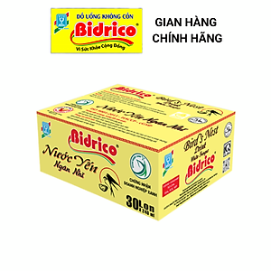 Nước Yến Ngân Nhĩ Bidrico ( Thùng 30 lon 240ml )