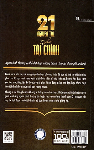 21 Nguyên Tắc Tự Do Tài Chính - Tặng Kèm Móc Khoá