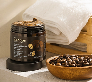 Tẩy da chết cơ thể cà phê Dăk Lăk  Cocoon - Hũ 200ml