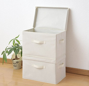 Bộ 2 chiếc hộp vải đựng đồ Thụy Điển 24L, Combo 2 chiếc túi vải đa năng TD1 có chọn màu miDoctor