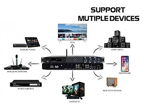 Vang Cơ Lai Số JBI - Phiên bản Mới - CHIP DSP Effect (Echo -+ Rever mền mại) - Chống Hú FBX 3 cấp độ - Hàng Nhập Khẩu