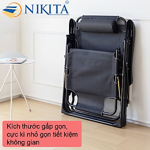 Ghế xếp thư giãn văn phòng - chính hãng NIKITA 2036