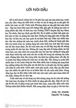 Sách - Phương pháp sơ cấp Chứng minh bất đẳng thức - Tập 1 (Trường THPT Chuyên Khoa học tự nhiên)