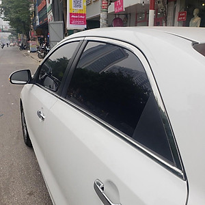 Viền Cong + Nẹp Chân Kính Inox Dành Cho Accent 2018 2019 2020 chất liệu inox 304