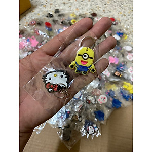 Móc khóa Silicon Hoạt hình Nhiều kiểu dáng Dễ thương - Giao ngẫu nhiên