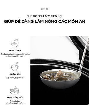 Nồi Cơm Điện Cuckoo 3.0 lít CR-1755- Lòng nồi chống dính- Hàng chính hãng Cuckoovina- Bảo hành 2 năm