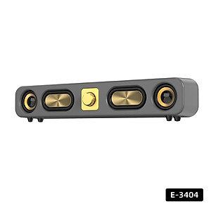 Loa Sound Bar không dây Bluetooth E3404 cho máy tính, laptop, điện thoại, máy tính bảng hàng nhập khẩu