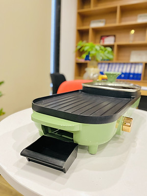 Bếp lẩu nướng điện đa năng Nagakawa NAG3104 (1500W) - Hàng chính hãng