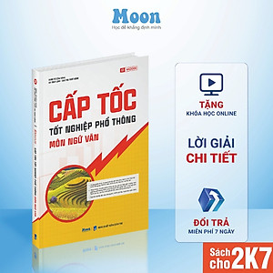 Tổng ôn cấp tốc Toán, Lý, Hoá, Anh 12, sách ôn luyện thi tốt nghiệp THPT 2025