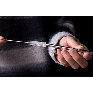 Ống hút inox LocknLock loại ống hút thẳng, ống hút cong, cọ rửa ống hút - JoyMall