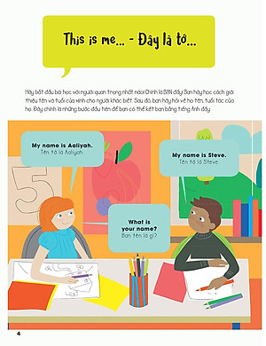 Sách Hello English! - Xin Chào Tiếng Anh! - Tiếng Anh Cho Người Mới Học