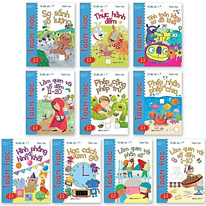 Sách Combo Tớ Đến Với Toán Học (Bộ 10 cuốn)