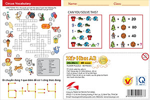 Xếp hình Tia Sáng Teen Titan Go  (48 Mảnh Ghép) - Tặng kèm câu đố mặt sau cho bé