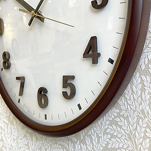 Đồng hồ treo tường hiệu RHYTHM - JAPAN CMG127NR06 (Kích thước 33.1 x 4.4cm)