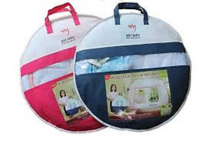 Màn chụp tự bung đỉnh tù cao cấp Mộc Miên loại 1,6m x2m -1 cửa 