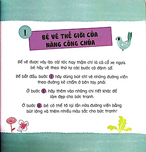 Sách Tay Khéo Tay Xinh - Vẽ Công Chúa