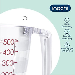 Cốc Đong Yoko Chia Vạch Sản Xuất Theo Tiêu Chuẩn Nhật Bản - Chính Hãng inochi ( Tặng kèm khăn lau đa năng pakaksa)