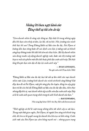 Sách Đừng Khởi Sự Khi Còn Do Dự