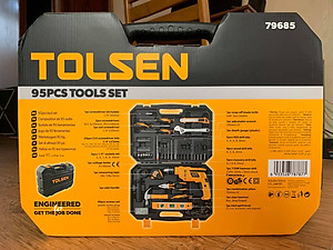Bộ Dụng Cụ Máy Khoan Tolsen 710W 79685 (94 Món)