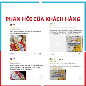 Sổ tay Hach Kiến Thức Toán Anh Lớp 7 Và Đề Cương Toán Anh Văn SKETCHNOTE 3 Chương Trình