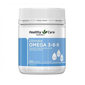 Omega 3-6-9 Úc Healthy Care Ultimate 1000mg Tạo sức khỏe cho tim, não, khớp, mắt và cải thiện da khô - QuaTangMe Extaste