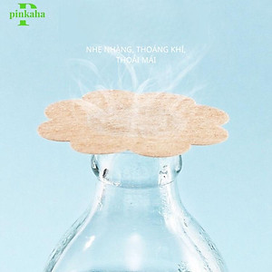 Miếng Dán Ngực Giấy Túi 10 Miếng Dán Ngực Chống Lộ Ti Khoe Vòng 1 Quyến Rũ  023