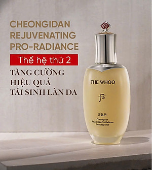 Nước Hoa Hồng Tái Sinh Da Whoo Cheongidan Rejuvenating Pro Radiance Balancing Toner 150ml