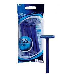 Dao Cạo Râu 2 Lưỡi Kép Kai 12532 - Besty BSTX-2PF2 (Set 5 cây)