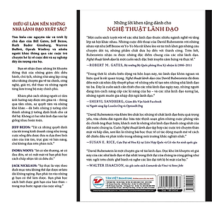 Sách Nghệ Thuật Lãnh Đạo - Chân Dung Những CEO, Nhà Sáng Lập Và Những Người Thay Đổi Cuộc Chơi Vĩ Đại Nhất Thế Giới