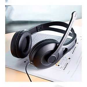 Edifier K800 3.5mm - Tai Nghe Chụp Tai Kèm Micro Chống Ồn Cho Học Trực Tuyến, Tổng Đài Viên, Game Thủ - Hàng Chính Hãng