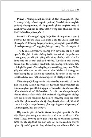 Sách - Giáo Trình Đàm Phán Quốc Tế (Tái Bản lần Thứ Nhất)