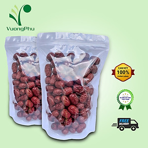 Táo đỏ Tân Cương sấy khô  Loại 1, dẻo thơm tự nhiên, bồi bổ sức khỏe 