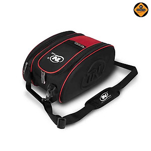Túi Thể Thao Cao Cấp Chống Thấm Đựng Giày 2 Ngăn TNBags TN.B 9001 Màu Đen Phối Đỏ Thời Trang Nam Tập Gym Đá Bóng Mạnh Mẽ Sang Trọng!