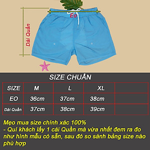 Quần shorts nam đi biển, thể thao, mặc nhà - A130