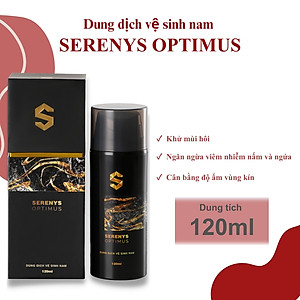 Dung dịch vệ sinh nam Serenys Optimus làm sạch khử mùi làm sáng phụ khoa nam giới