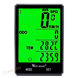 Đồng Hồ Tốc Độ Không Dây Cho Xe Đạp Leo Núi