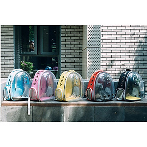 Balo phi hành gia trong suốt Balo thú cưng vận chuyển chó mèo (Tặng kèm tấm lót) hàng chính hãng thương hiệu Kún Miu