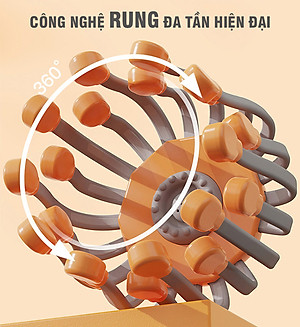 Máy Massage Đầu Bạch Tuột Nikio NK-113 - 20 Chân Rung Mát Xa, Hỗ Trợ Giảm Đau Đầu, Cải Thiện Trí Nhớ, Tích Hợp Hồng Ngoại, Kết Nối Bluetooth Nghe Nhạc Thư Giãn - 5 Chế Độ Mát Xa Tăng Tuần Hoàn Máu, Giảm Stress Giúp Dễ Ngủ
