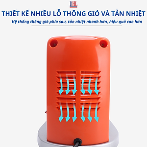 Máy xay đá tuyết, Máy bào đá 8 lưỡi, 2 nắp cao cấp Mitomo MBD-600 MAX- Hàng chính hãng