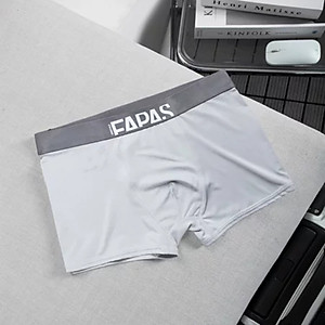 Quần lót nam, quần boxer nam họa tiết in chữ chất thun lạnh mềm mịn siêu mát thấm hút mồ hôi - Fapfas 2.0