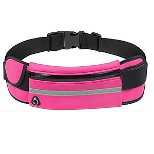 Đai chạy bộ thắt lưng chạy bộ Yesure có ngăn đựng nước và dải phản quang .